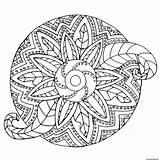 Mandala Mandalas Coloriage Adulte Fleur Dessin Vegetal Adulti Imprimer Adults Erwachsene Malbuch Ausmalbilder Adultes Gamma Coloriages Imprimir Künstler Imprimé Justcolor sketch template
