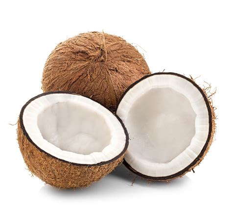 peeled fresh coconuts  months ripe organic  cocos