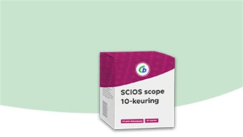 scios scope  keuring centraal beheer