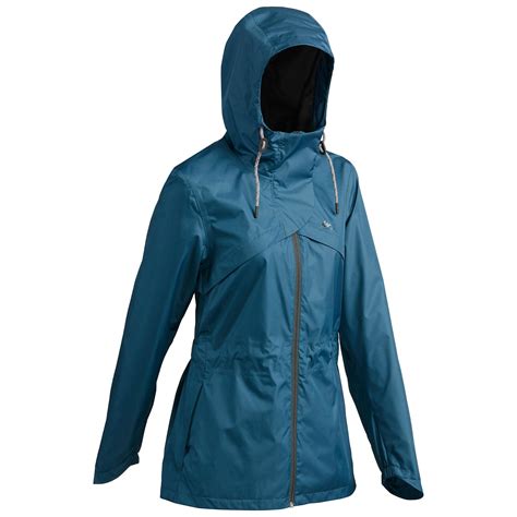 quechua veste impermeable de randonnee nature nh imper femme decathlon