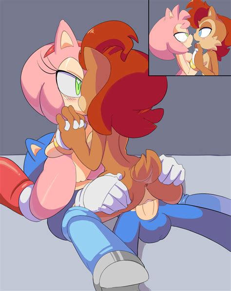 1427329 amy rose sally acorn sonic team sonic the hedgehog cloudz furries pictures pictures