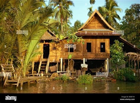 river house  stilts  res stock photography  images alamy