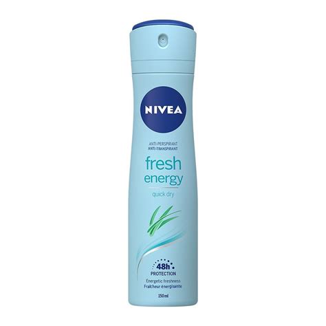purchase nivea  fresh energy quick dry anti perspirant deodorant body spray  women ml