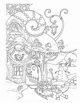 Stress Coloriages Adulte Mandalas Peak Colorier Magique Navidad Hiver Relieving Páginas sketch template