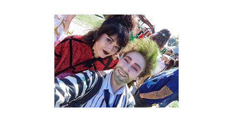 Beetlejuice And Lydia From Beetlejuice Famous Movie Couples Costume