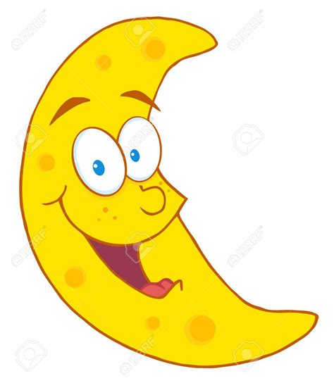 happy moon clipart   cliparts  images  clipground