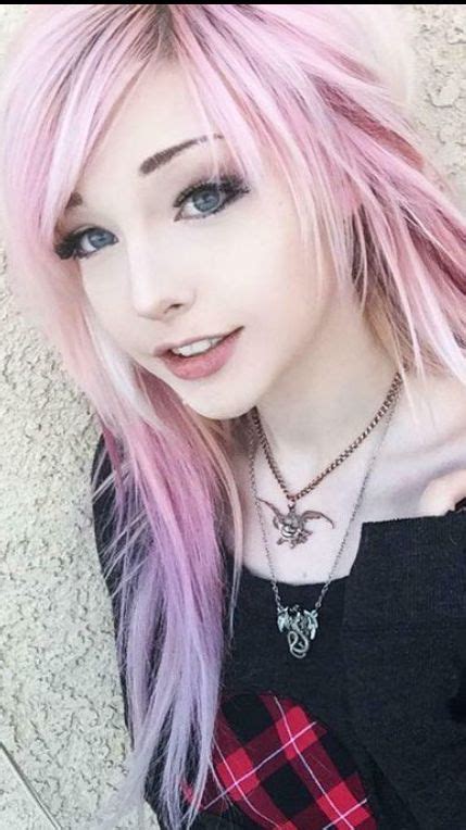 gorgeous pink hair in 2019 girl hairstyles short emo hair emo hair