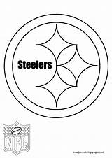 Steelers Coloring Pittsburgh Pages Logo Nfl Football Printable Kids Print Sports Sketchite Choose Board Popular sketch template