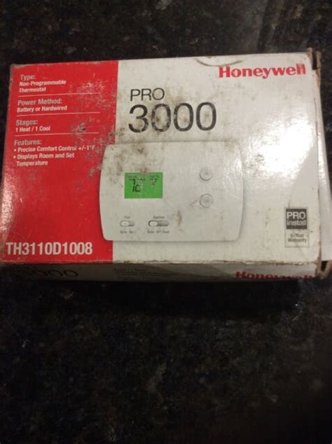 honeywell pro  thd  programmable digital thermostat white ebay