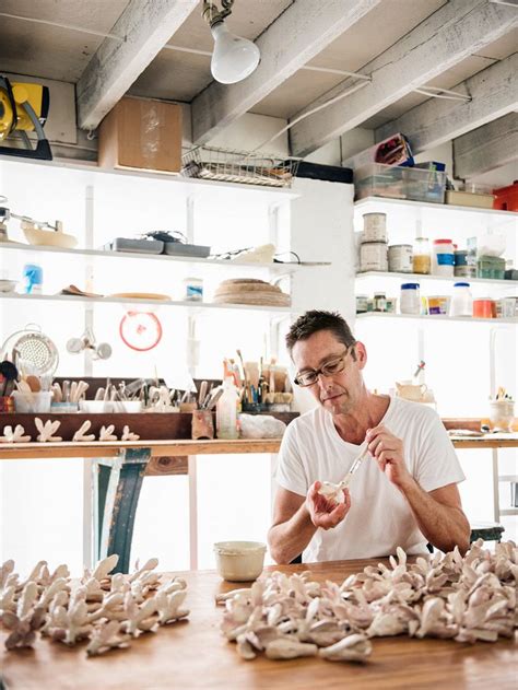 a new orleans based ceramist creates sweeping floral