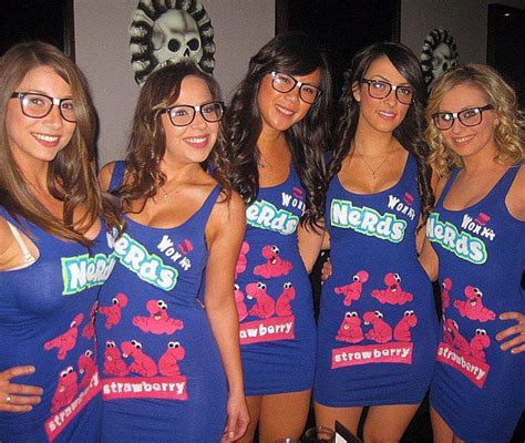 Nerds Sugar And Spice Girl Group Halloween Costumes