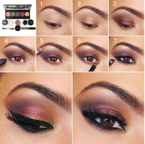 simple easy step  step eyeshadow tutorials  beginners