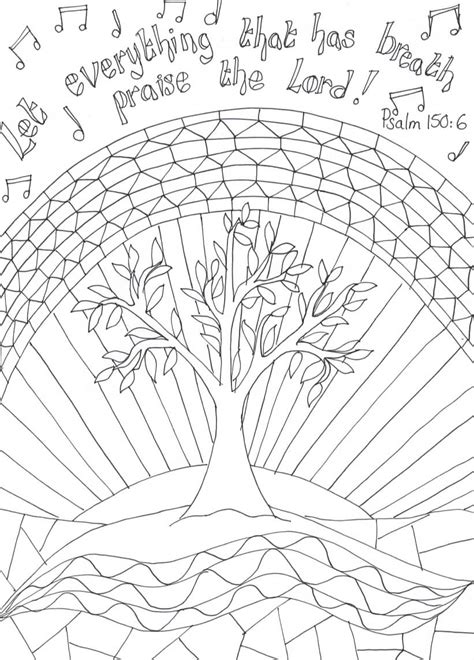 praise  lord coloring page