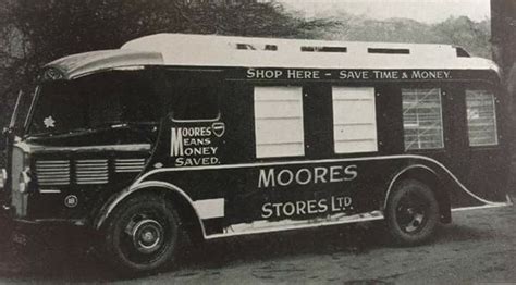 dennis mobile shop moores stores bus coach  lorries mobile shop