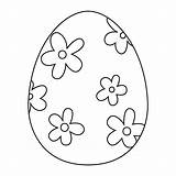 Easter Coloring Pages Kids Eggs Egg Printable Print Printablee Via sketch template