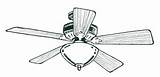 Fan Ceiling Clip Clipart Cliparts Clipartpanda Electric Clipground Library sketch template