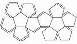 Dodecaedro Geometricas Armar Lados Cultura Geométrica Bromo Propanoic Hydroxyphenyl Desarrollos Constru Desde sketch template