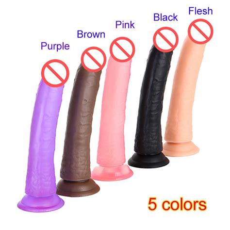 21cm Big Dick Realistic Sex Dildo Fake Penis Long Dongs