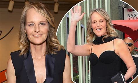 Helen Hunt 56 Hospitalized After Suv Is Knocked Onto Side In