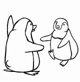 Feet Penguin Happy Getdrawings Drawing Coloring Pages sketch template
