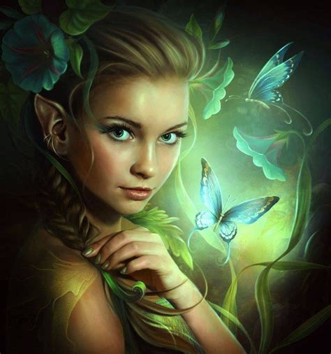 Pin By P L On Feen Beautiful Fantasy Art Fairy Pictures Fairy Artwork