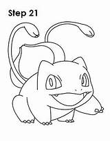 Pokemon Bulbasaur Drawing Draw Sketch Pikachu Drawings Step Coloring Pages Sketches Color Easydrawingtutorials Choose Board Paintingvalley sketch template