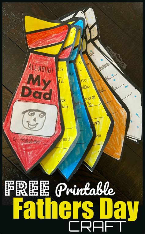 fathers day printable worksheets  kids sharing  experiences