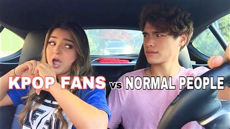 k pop fans vs normal people youtube