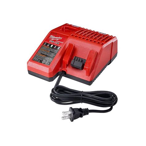 milwaukee tool    vv lithium ion multi voltage battery charger  home depot canada