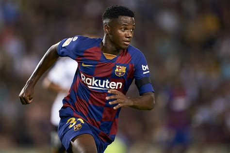 ansu fati barcelona agree   year contract extension raised buyout clause