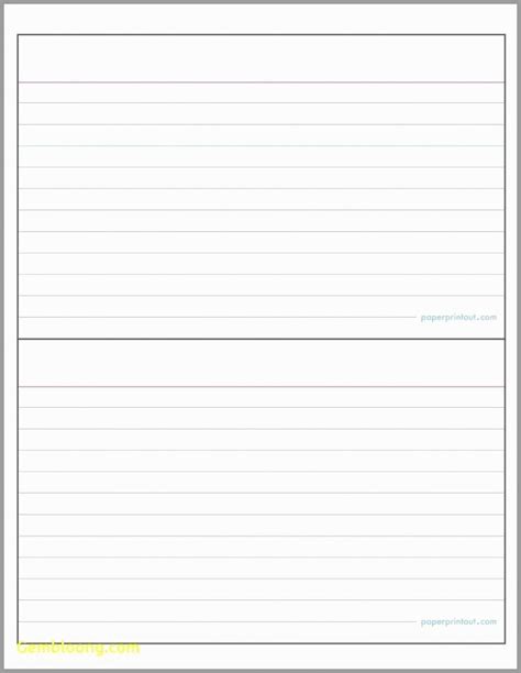 index card template professional sample template