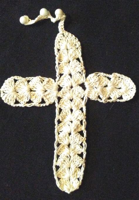crochet cross bookmark  patterns