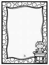 Clipart Writing Kids Border Borders Book Clip Frames Printable Books Paper Reading School Kid Cliparts Frame Journal Adventures Teaching Class sketch template