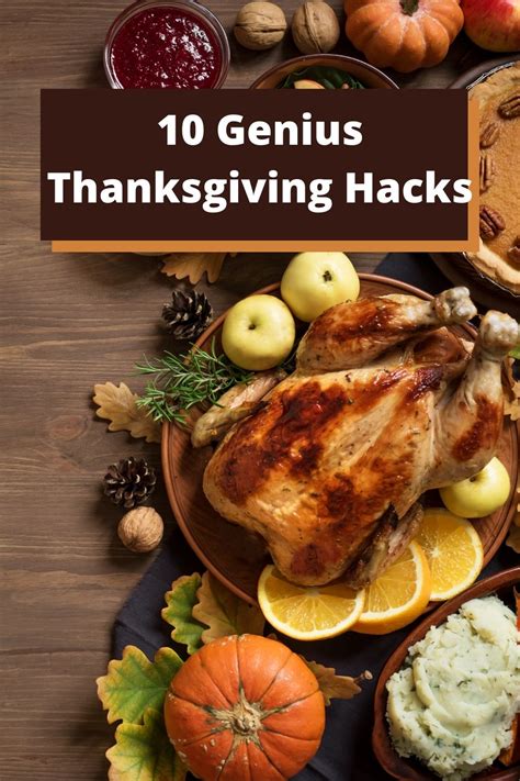 First Thanksgiving Dinner Hacks 10 Tips To Keep You Sane 4 Hats And