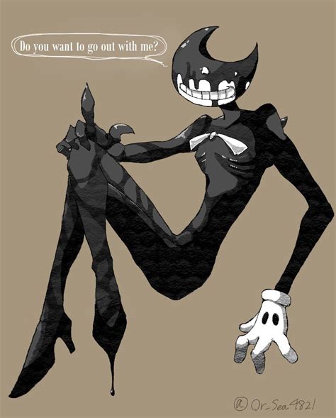 Twitter Bendy Art Animated Drawings Bendy And The Ink Machine