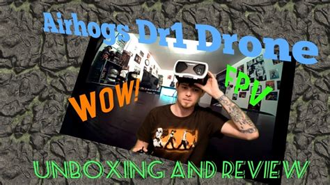 air hogs dr fpv race drone unboxing   flight youtube