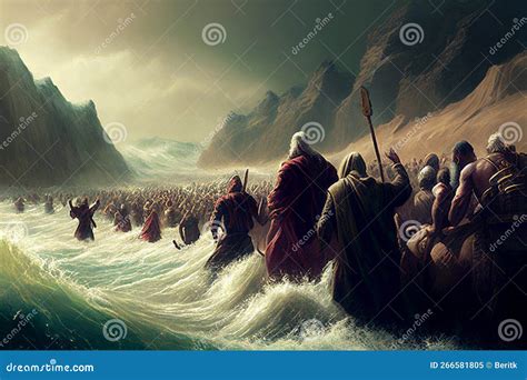 exodus   bible moses crossing  red sea   israelites