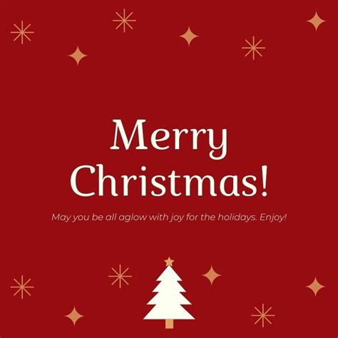christmas card   words merry christmas   white tree