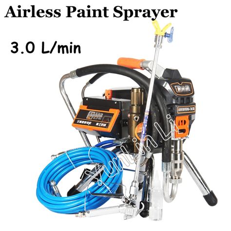 3 0l Airless Paint Sprayer X6 Professional Airless Spray Gun 23mpa