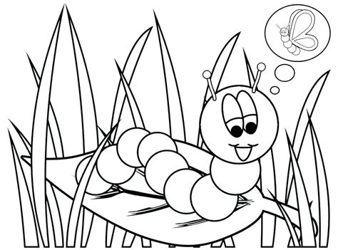 hungry caterpillar printables coloring pages  getdrawings