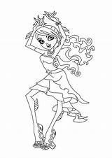 Monster Coloring High Pages Printable Dance Kids Color Colouring Sheet Sheets Print Mermaid Coloriage Mcoloring Printables Da Fun Cartoon Books sketch template