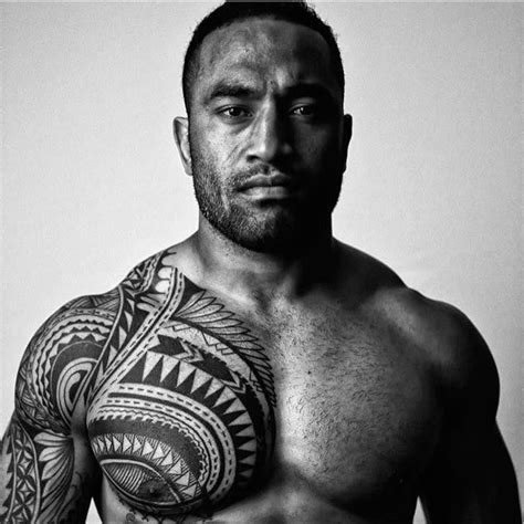 Tonga Rugby Player Fetu U Vainikolo Marquesan Tattoos