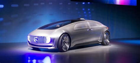 mercedes  driving car concept  packed full  future