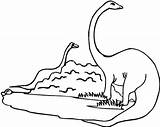 Diplodocus Coloring Pages Heading East Netart sketch template