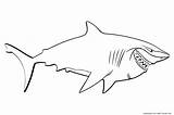 Coloring Nemo Finding Bruce Shark Pages Popular sketch template