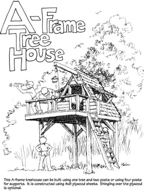 standing tree house plans  standing tree house plans    luxury
