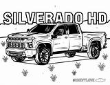 Silverado Gmc Trucks Automotive Excellence Camaro 3500hd sketch template