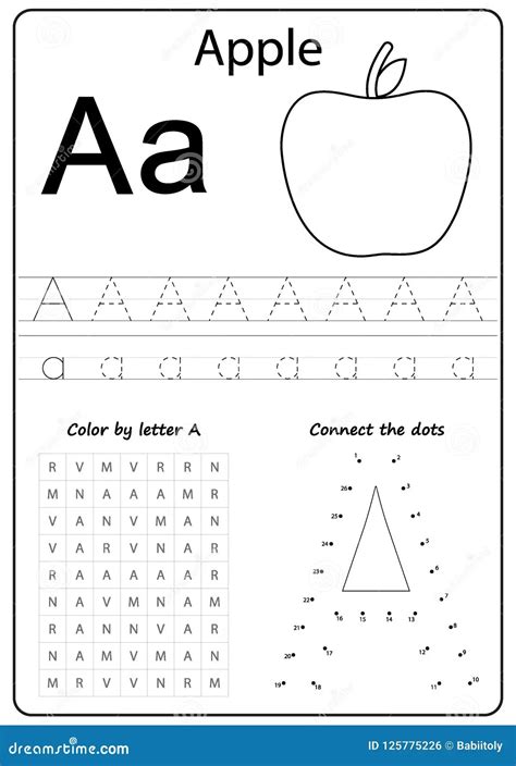 letter aa worksheet printable worksheets  activities  letter
