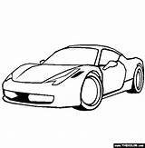 Supercars Prototype sketch template