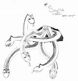 Scylla Odyssey Galleryhip sketch template